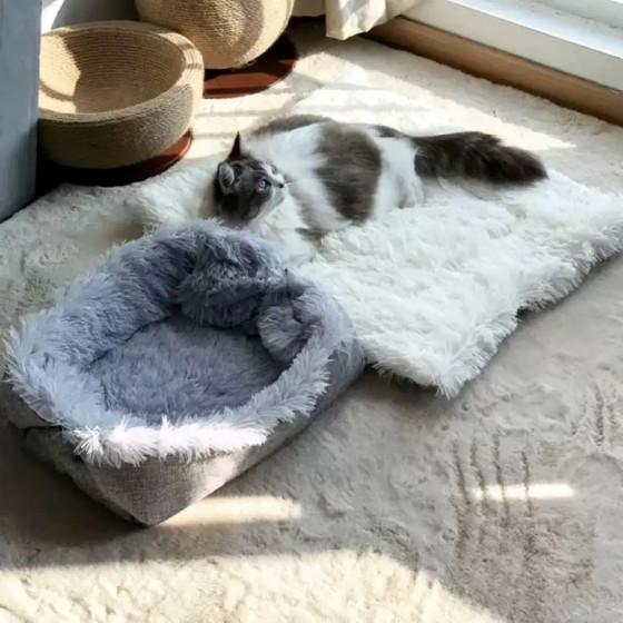 Mantel felpa  doble cara, uso para mascotas, cama felpa  para mascota , mantel felpa para mascota, uso dos cara